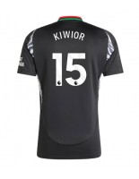 Arsenal Jakub Kiwior #15 Venkovní Dres 2024-25 Krátký Rukáv